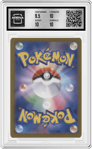 Glaceon ex from the 2024 Pokemon SV JPN set graded by Arena Club and given an overall grade of 10.