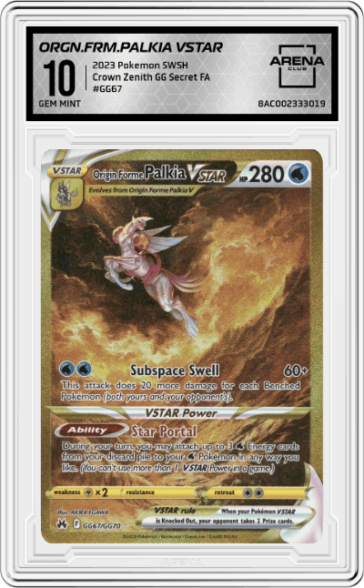 Origin Forme Palkia VSTAR