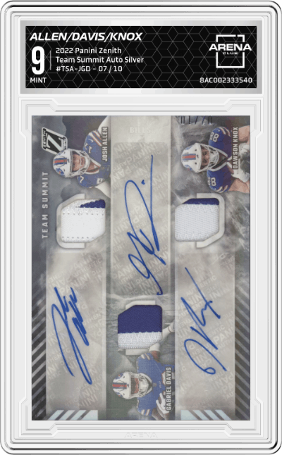 Josh Allen/Gabriel Davis/Dawson Knox