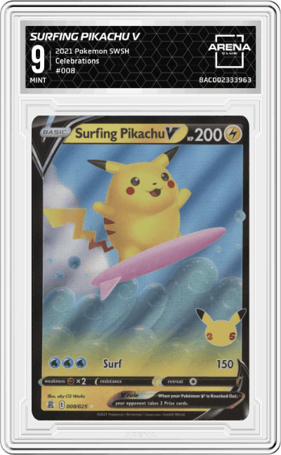 Surfing Pikachu V