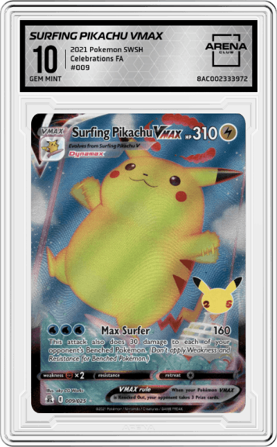 Surfing Pikachu VMAX