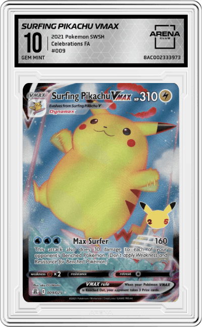 Surfing Pikachu VMAX