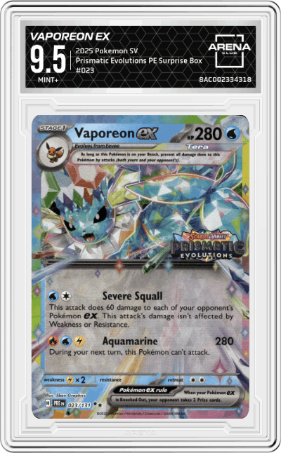 Vaporeon ex