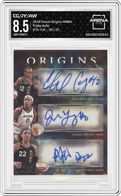 Chelsea Gray/Jackie Young/A’ja Wilson