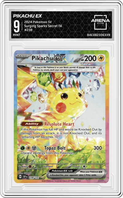 Pikachu ex