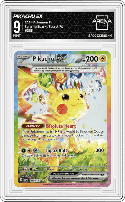 Pikachu ex