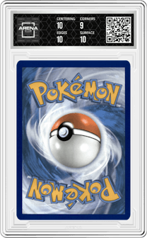 Pinsir from the 2024 Pokemon SV set graded by Arena Club and given an overall grade of 9.5.