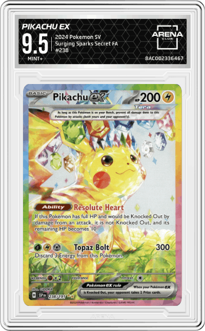 Pikachu ex