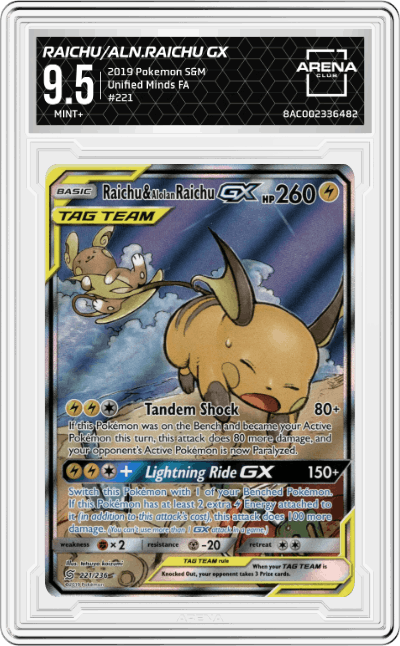 Raichu & Alolan Raichu GX
