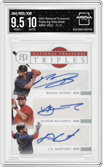 J.D. Martinez/Rafael Devers/Xander Bogaerts