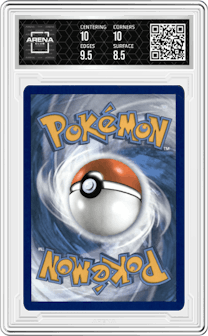 Eevee VMAX from the 2021 Pokemon SWSH set featuring a Shining Fates Elite Trainer Box parallel graded by Arena Club and given an overall grade of 9.