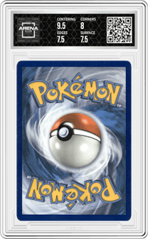 Articuno GX from the 2019 Pokemon S&M  set graded by Arena Club and given an overall grade of 8.