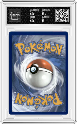 Gapejaw Bog from the 2022 Pokemon SWSH set graded by Arena Club and given an overall grade of 9.5.