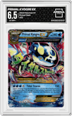 Primal Kyogre EX from the 2014 Pokemon XY set graded by Arena Club and given an overall grade of 6.5.