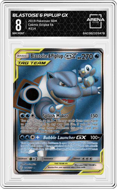 Blastoise & Piplup GX