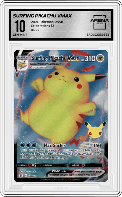 Surfing Pikachu VMAX