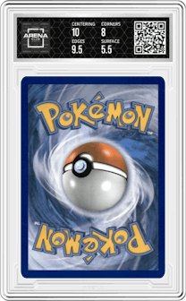 Charizard  from the 2016 Pokemon XY set graded by Arena Club and given an overall grade of 6.
