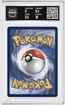 Piers from the 2020 Pokemon SWSH set graded by Arena Club and given an overall grade of 9.5.
