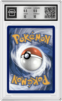 Roserade from the 2022 Pokemon SWSH set graded by Arena Club and given an overall grade of 10.