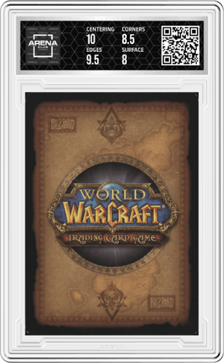 Kalecgos from the 2011 World of Warcraft Worldbreaker set graded by Arena Club and given an overall grade of 8.5.