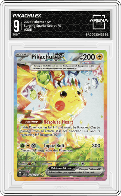 Pikachu ex