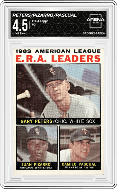 Gary Peters/Juan Pizarro/Camilo Pascual