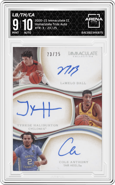 LaMelo Ball/Tyrese Haliburton/Cole Anthony