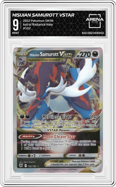 Hisuian Samurott VSTAR