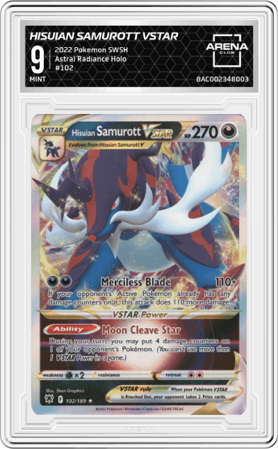 Hisuian Samurott VSTAR