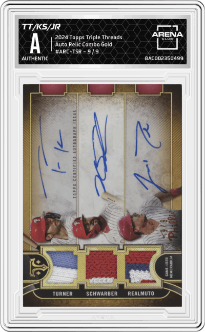 Trea Turner/Kyle Schwarber/J.T. Realmuto