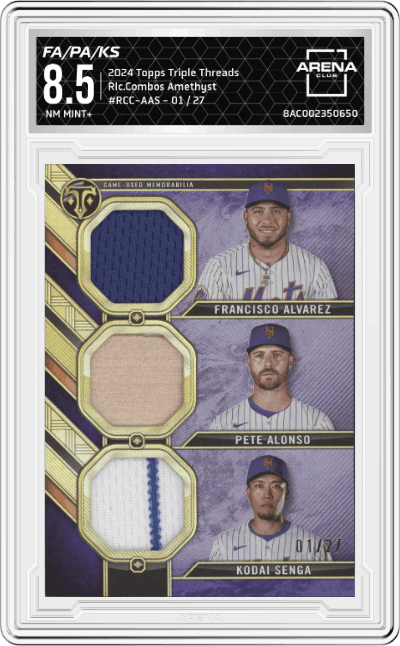 Francisco Alvarez/Pete Alonso/Kodai Senga