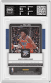 Jalen Williams from the 2022-23 Panini One and One set featuring a Pink parallel graded by Arena Club and given an overall grade of 8.5.