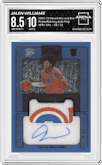 Jalen Williams from the 2022-23 Panini One and One set featuring a Pink parallel graded by Arena Club and given an overall grade of 8.5.