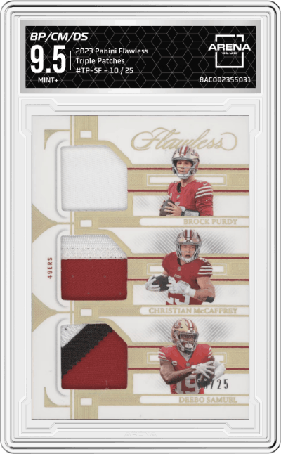 Brock Purdy/Christian McCaffrey/Deebo Samuel