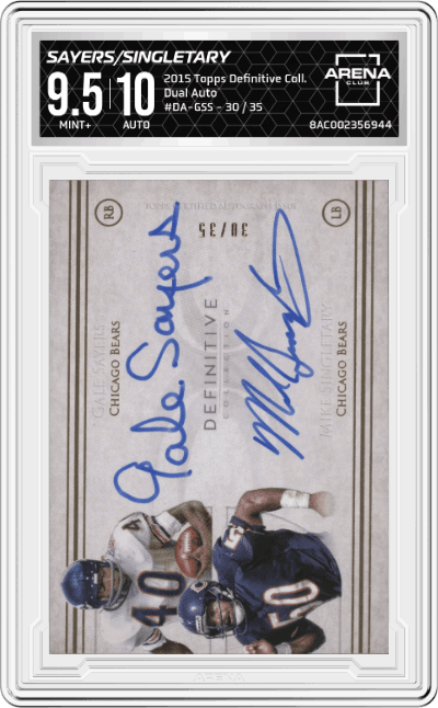 Gale Sayers/Mike Singletary