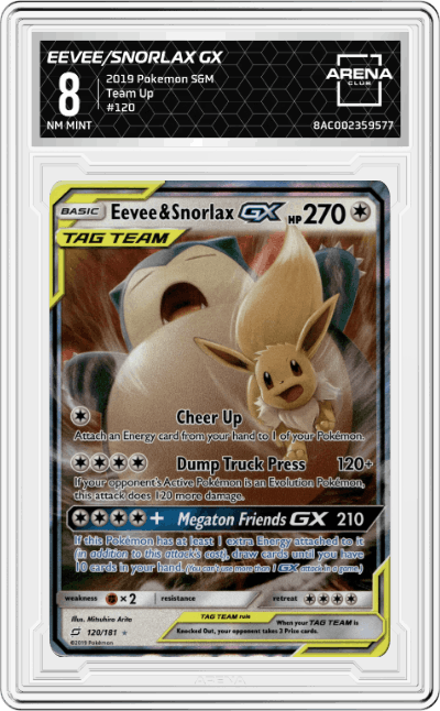Eevee & Snorlax GX