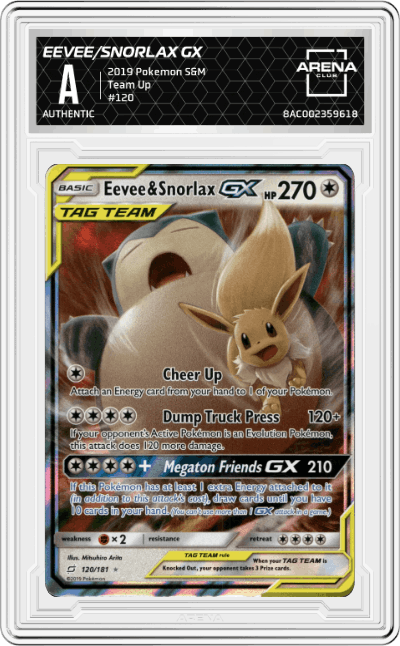 Eevee & Snorlax GX