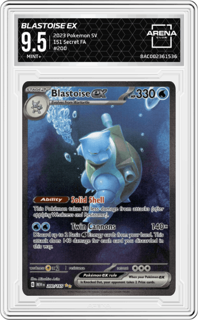Blastoise ex