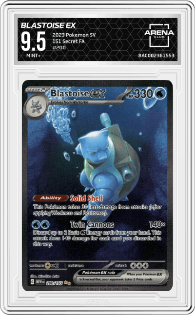 Blastoise ex