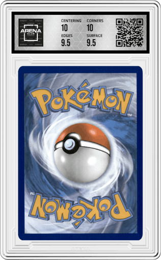 Radiant Venusaur from the 2022 Pokemon SWSH set graded by Arena Club and given an overall grade of 10.