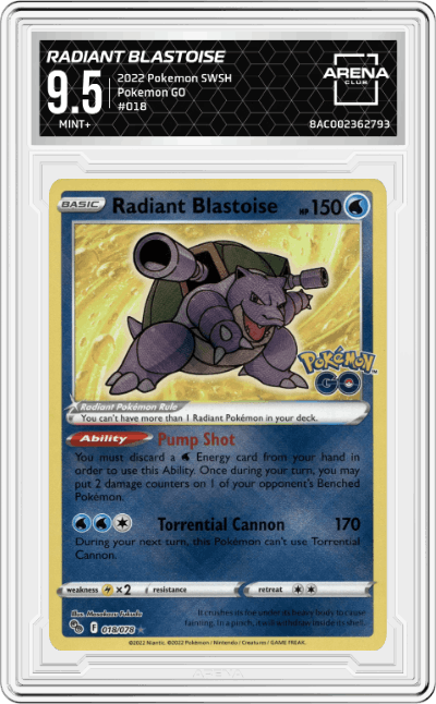 Radiant Blastoise