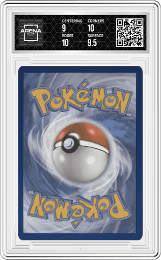 Gardevoir V from the 2020 Pokemon SWSH set graded by Arena Club and given an overall grade of 9.5.