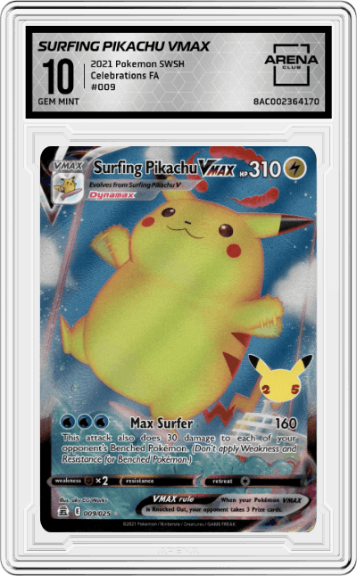 Surfing Pikachu VMAX