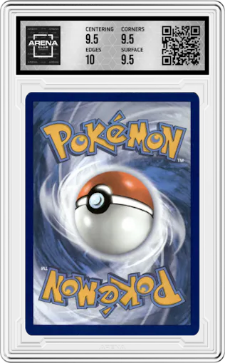 Raboot from the 2024 Pokemon SV set graded by Arena Club and given an overall grade of 10.