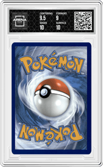 Scizor from the 2023 Pokemon SV set graded by Arena Club and given an overall grade of 9.5.
