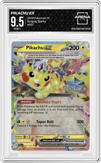 Pikachu ex