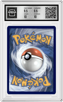 Colress's Experiment from the 2023 Pokemon SWSH set graded by Arena Club and given an overall grade of 10.