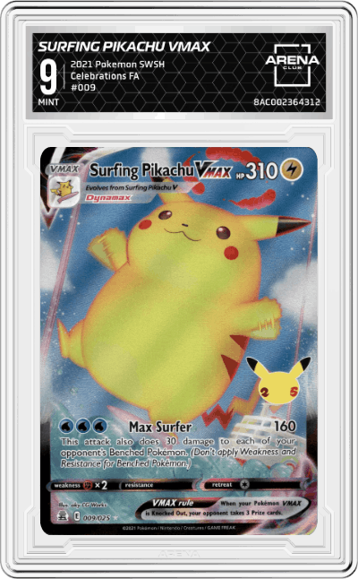 Surfing Pikachu VMAX