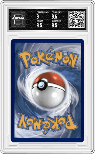 Charizard V  from the 2022 Pokemon SWSH set graded by Arena Club and given an overall grade of 9.5.