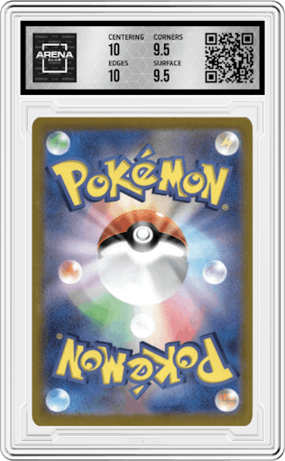Charizard ex from the 2023 Pokemon SV JPN set graded by Arena Club and given an overall grade of 10.